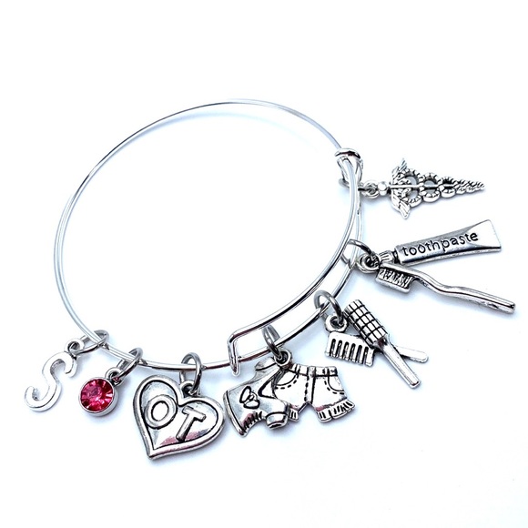 Occupational Therapist Bracelet Therapy Charms May Be Personalized - Picture 6 of 7